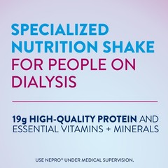 Nepro Nutrition Shake for People on Dialysis 19g Protein 420 Calories Vanilla…