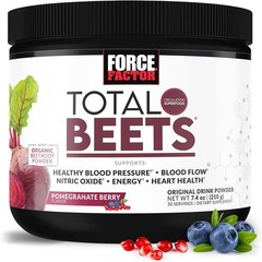 Force Factor Total Beets Circulation Superfood Beet Root Powder Nitric Oxide