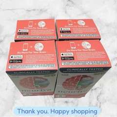 LOT OF 4 Genuine Neuriva Brain Performance Original Strawberry 30Ct EXP10/26+