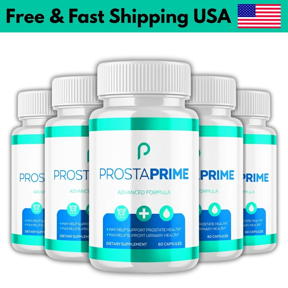 (5 Pack) ProstaPrime Prostate Supplement for Men – Prosta Prime Bladder table…