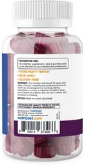 Nutricost Vitamin D3 Gummies 5,000 IU (125mcg), 120 Gummies – Mixed Berry Flavor