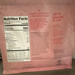 Juice Plus+ Complete Nutrition Strawberry Shake Mix Powder Protein Fiber 15 oz