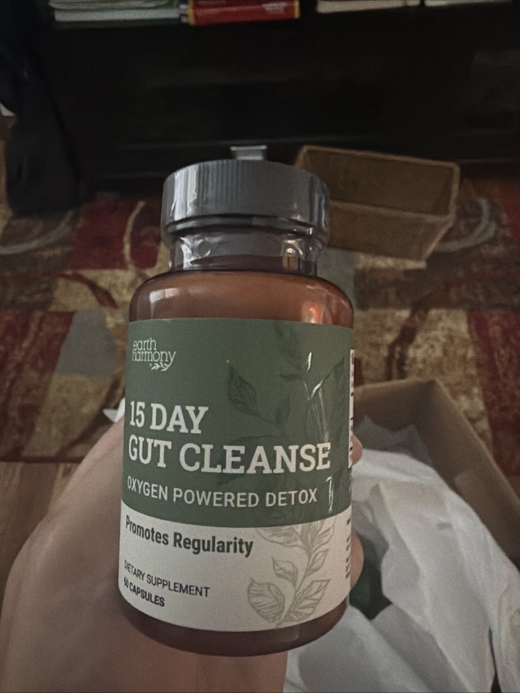 Earth Harmony 15 Day Gut Cleanse Detox Weight Loss Constipation Relief EXP 5/27