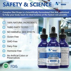 BioSource Labs Complex Diet Drops – Natural Weight Management Drops Unisex 2 oz