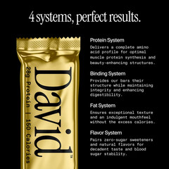 David High Protein Bars, Blueberry Pie, 28g Protein (4 Count) Free Shipping