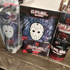 GFUEL Jason Friday The 13th Collectors Box Complete W/ Elm Street Tub