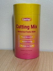 LeeFar Cutting Mix Berberine+Yerba Mate Strawberry Açaí 30 Sticks New Sealed