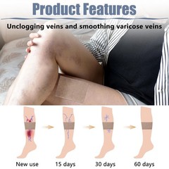 36PCS Varicose Veins Patch – Natural Relief Treatment for Legs, Spider