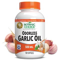 Odorless Garlic Oil Softgels – Antioxidant Cholesterol and Immune for Adults …