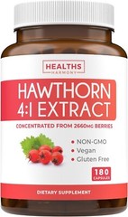 Healths Harmony Hawthorn Capsules, 180 ct