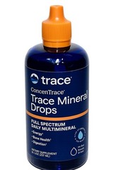 Trace Mineral ConcenTrace Mineral Drops Healthy Cells Energy 8 oz Exp 01/ 2031