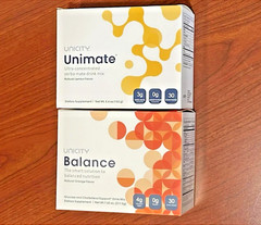 Combo-Unicity Unimate LEMON and Unicity Balance Natural Orange Flavor