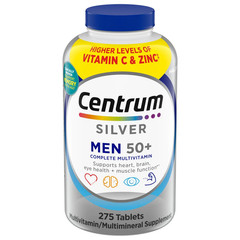 ✳️🔥Centrum Silver Men 50+ Multivitamin, 275 Tablets Free Shipping!✳️🔥