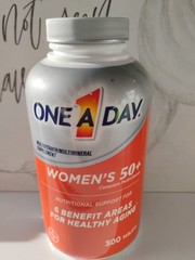 One A Day Women’s 50+ Multivitamin and Multimineral Tablets -300 Tabs. Exp 2/27