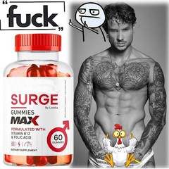 Vital Surge Male Gummies Maximum Strength Vital Surge Advanced Formula 60 Count