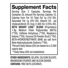 BPI Sports Keto Weight Loss “1st Ketogenic Fat Burner” 75 Caps MCTs BHB 07/25