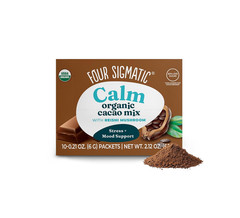 Four Sigmatic Calm Mushroom Cacao Mix | Organic Instant Cacao with Organic Reish