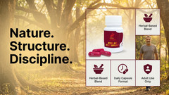 Ultra Bann Vitality Booster for Men – 15 Caps| Natural Testosterone Support