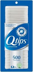 Q-Tips Cotton Swabs, 500 Count (Pack of 3) Pack of 3