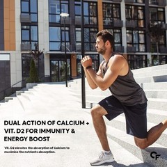 Carbamide Forte Calcium with Vitamin D Gummies for Men & Women 60 Gummies