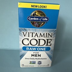 Garden of Life Vitamin Code Raw One – 75 Capsules – Short Expiration 09/26
