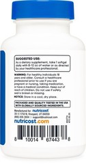 Nutricost Vitamin D3 2000 iu Softgels, 240 Softgels – Non-GMO & Gluten Free