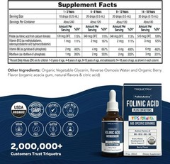 Organic Folinicactive Kids – Folinic Acid + B12, B6 & B2 Cofactors – Gentle Meth
