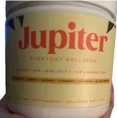 Jupiter Digestion Immunity Wellness Powder Orange Citrus Flavor 6.7g Exp 08/2027
