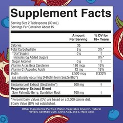 LUXRY MaryRuth’s Daily Liquid Hair Formula Blueberry Pomegranate Hair Support