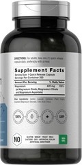 Triple Magnesium Complex | 420 mg | 250 Capsules | Non-GMO | by Horbaach