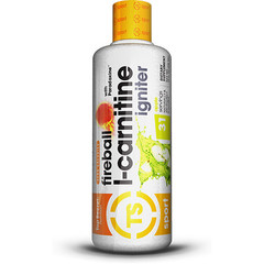 TOP SECRET NUTRITION FIREBALL L-CARNITINE Liquid Igniter 16oz 31 Servings