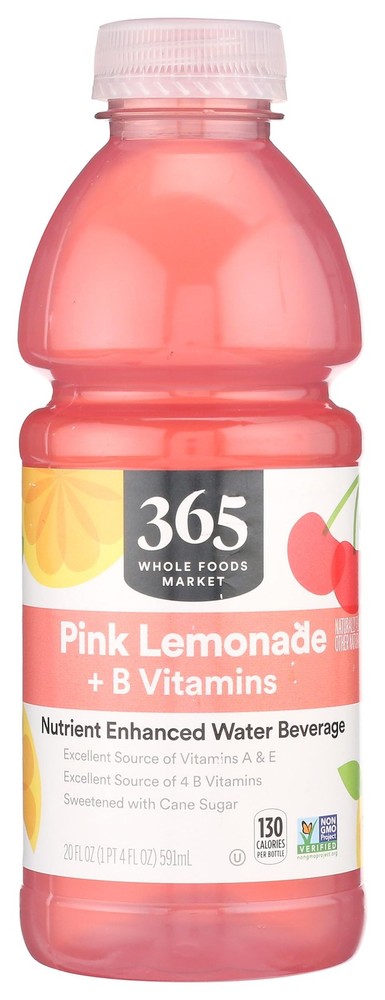 365 by Whole Foods Market, Nutrient Enhanced Water, Pink 20 Fl Oz (Pack of 1)