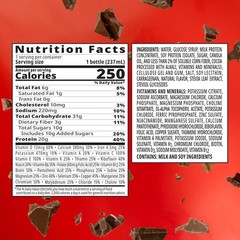 BOOST 20g High Protein Nutritional Drink Shakes, Rich Chocolate, 8 fl oz,24 Pack