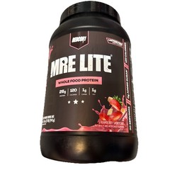 New- REDCON1 MRE Strawberry Shortcake Whole Food Protein Shake Mix – EXP 09/2028