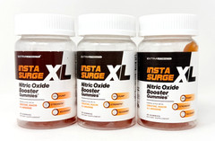 (3 Pack) Insta Surge XL Mens Health Nitric Oxide Booster Gummies EXP: 10/2029