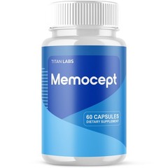 (1 Pack) Memocept Nootropic Natural Formula Brain Supplement Memo Cept 60 Caps