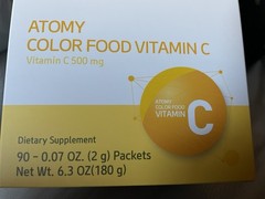 ATOMY VITAMIN C Health Supplement 90 Color Food Sticks x 2g Vitamin C 500mg +
