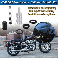 45072-96 11/16″ Bore Front Brake Master Cylinder Rebuild Kit For 1996-2007 Harle
