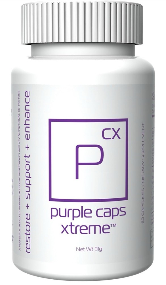 BHIP Purple Caps Xtreme Supplement Vitamins and Minerals 60 Capsules – SEALED