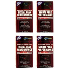 Applied Nutrition Magnum Blood-Flow Sexual Peak Performance 40 Tabs x 4 Pack