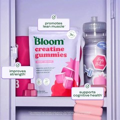 Bloom Nutrition Creatine Gummies – Energy, Muscle Recovery for Women