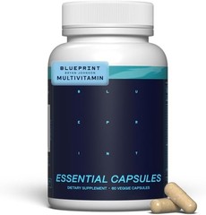 Blueprint Bryan Johnson Essential 60 Capsules – Daily Multivitamin/Multimineral