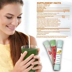 Super GREEN Powder Bloating Relief Gut Health Care & More 3 flavors-30 packet US