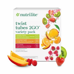 Nutrilite 2GO Twist Tubes Variety Pack 20 x 10 ML