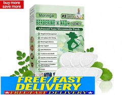 Moringa Berberine x NAD+ 10 in 1 innovative Nano Microneedle Patch for Weight…
