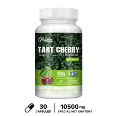 Tart Cherry 10500mg – Promote Healthy Brain Function and Support Heart Health