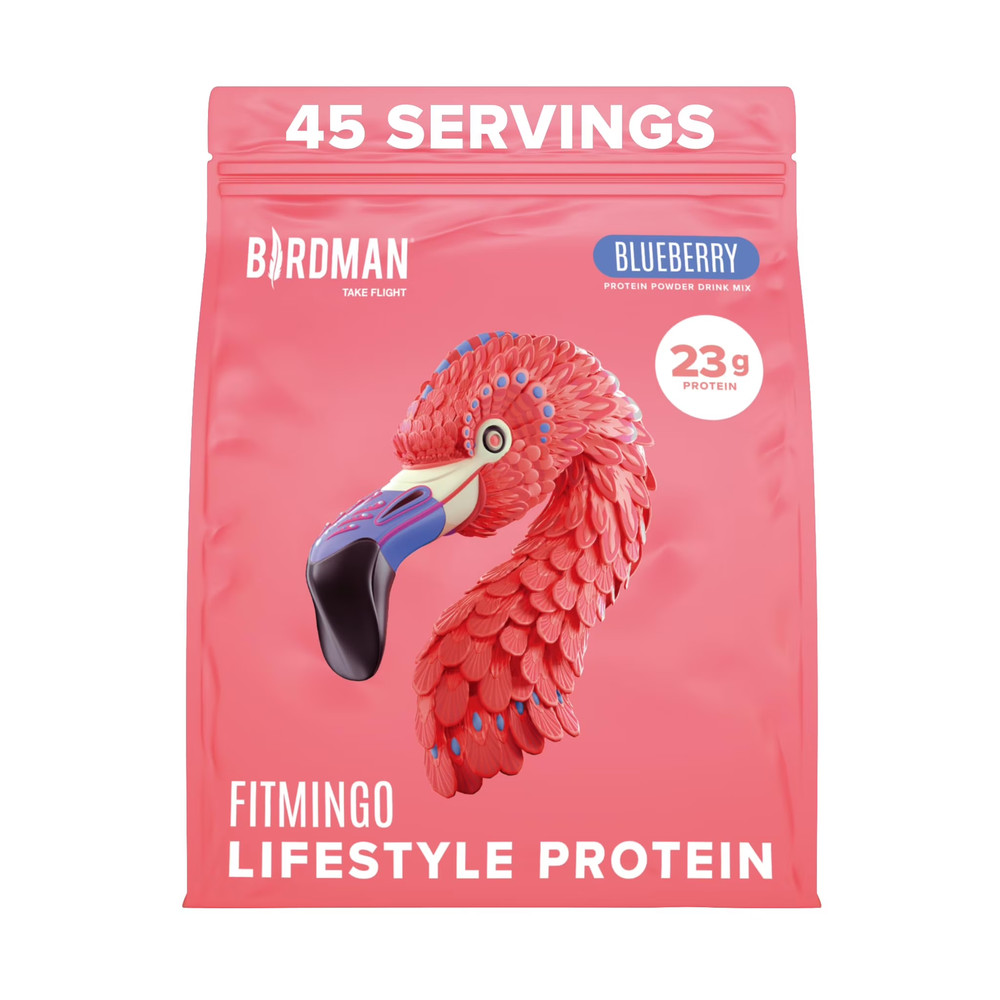 Fitmingo Vegan Protein Powder with Inositol, 3 Blends, Mocha, 45 Servings, 3.3Lb