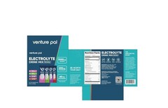 Venture Pal Electrolyte Powder Packets – Sugar-Free Hydration – 16 Sticks