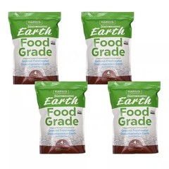 Harris 4 lbs. Diatomaceous Earth Food Grade 100% (4-Pack) use in animal feeds,