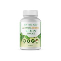 Biotin 10,000mcg – Hair Growth Vegetarian Vitamins B7 Supports Healthy Hair
